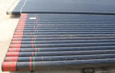 Slotted casing