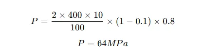 Corrected Formulas for High Temperature and High Pressure