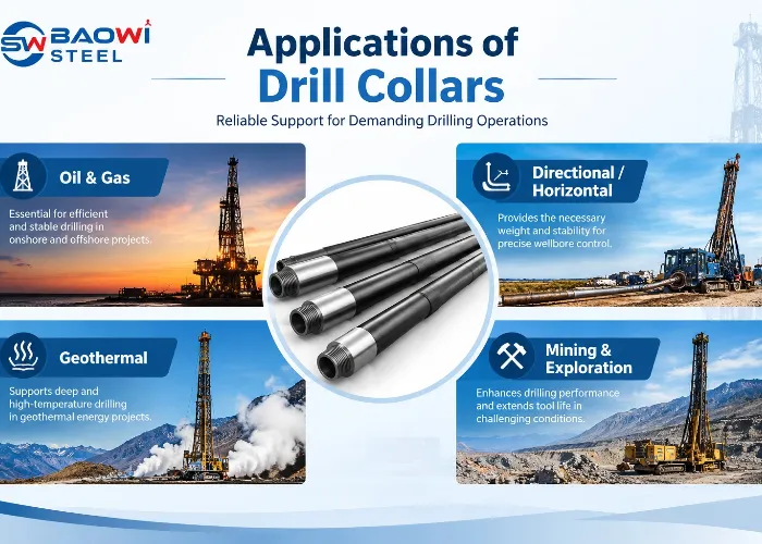 Applications of drill collars
